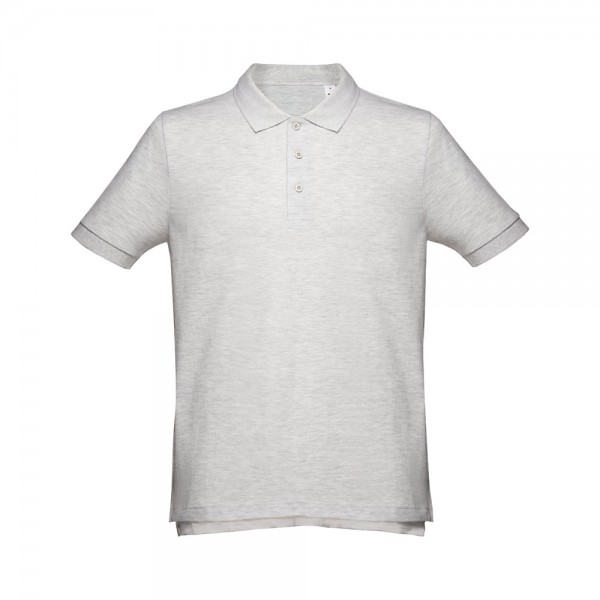 THC ADAM 3XL. Polo da uomo - Bianco mélange