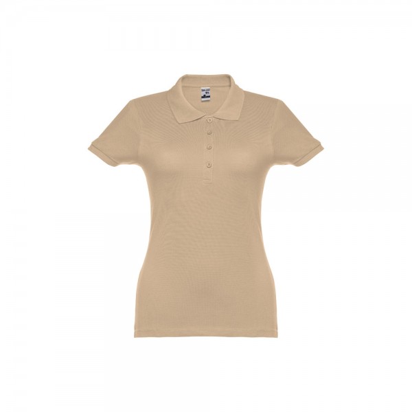 THC EVE. Polo da donna - Marrone chiaro