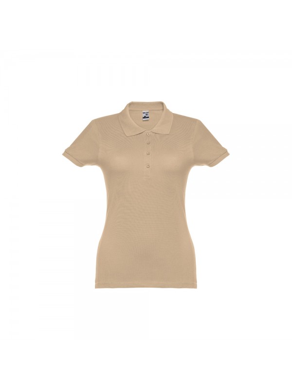 THC EVE. Polo da donna - Marrone chiaro THC EVE. Polo da donna - Marrone chiaro