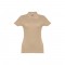 THC EVE. Polo da donna - Marrone chiaro
