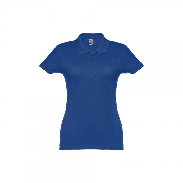 THC EVE. Polo da donna - Blu reale