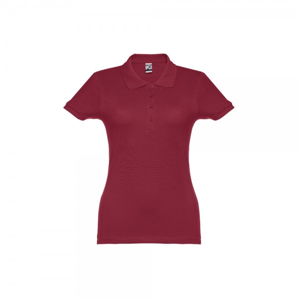 THC EVE. Polo da donna - Bordeaux