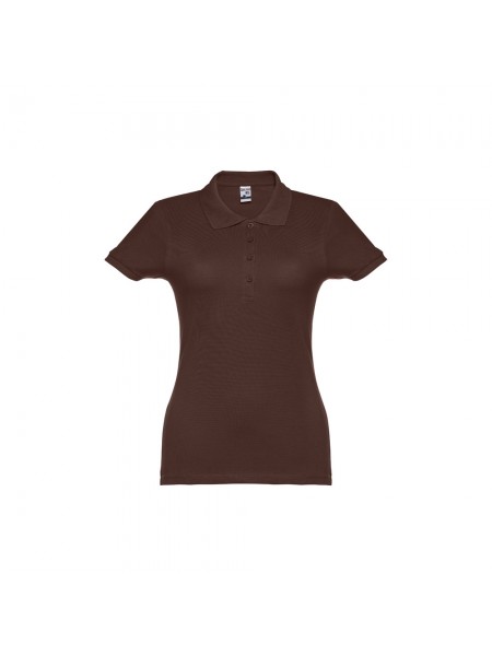 THC EVE. Polo da donna - Marrone scuro THC EVE. Polo da donna - Marrone scuro