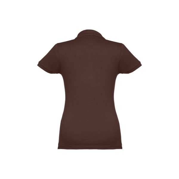 THC EVE. Polo da donna - Marrone scuro