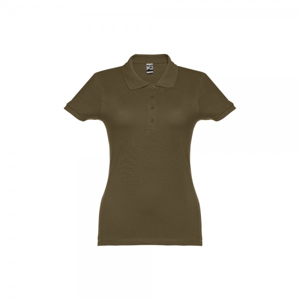 THC EVE. Polo da donna - Verde militare