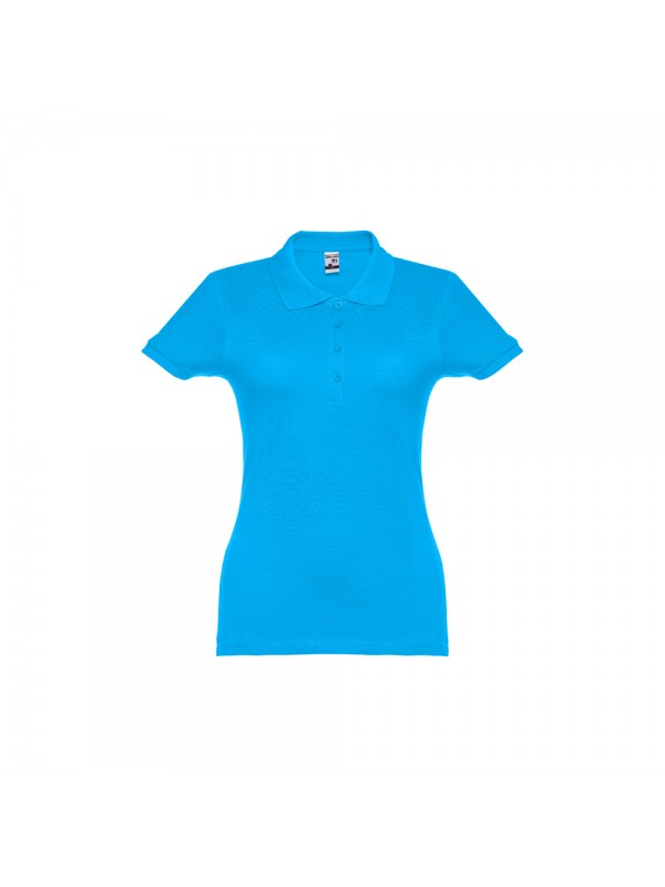 THC EVE. Polo da donna - Azzurro mare