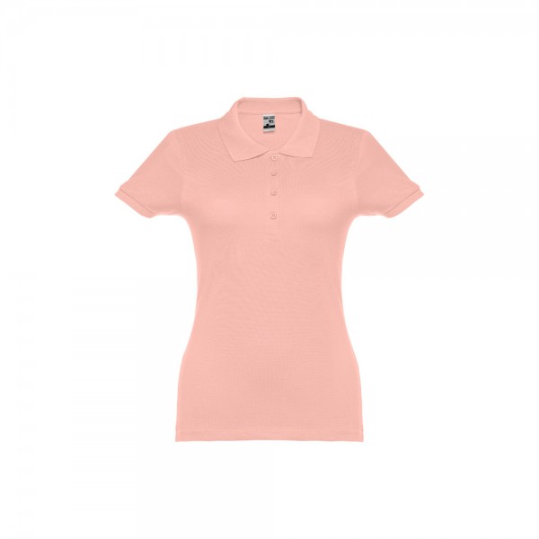 THC EVE. Polo da donna - Rosso salmone