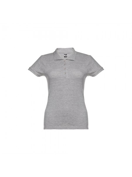 THC EVE. Polo da donna - Grigio chiaro mélange THC EVE. Polo da donna - Grigio chiaro mélange