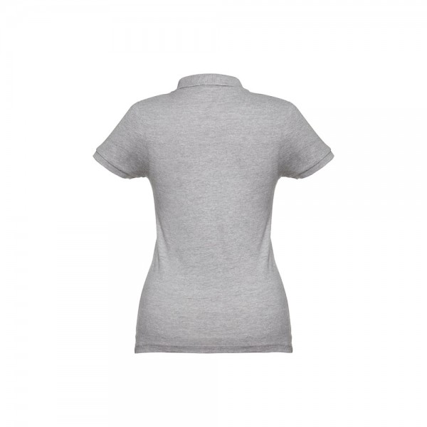 THC EVE. Polo da donna - Grigio chiaro mélange