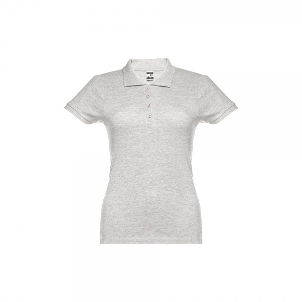 THC EVE. Polo da donna - Bianco mélange