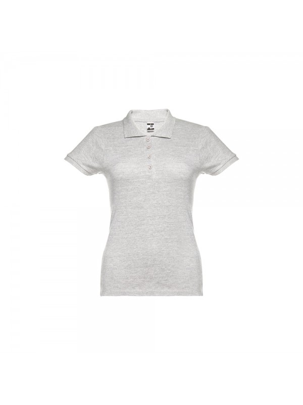 THC EVE. Polo da donna - Bianco mélange