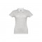 THC EVE. Polo da donna - Bianco mélange