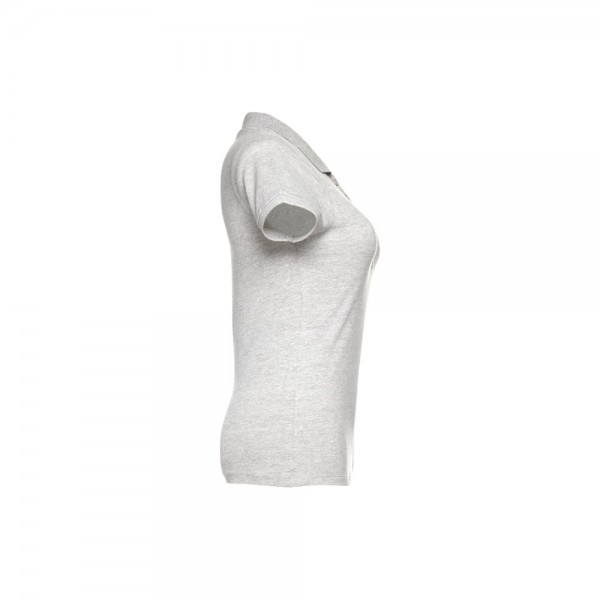 THC EVE. Polo da donna - Bianco mélange