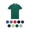 THC ROME. Polo da uomo in cotone bicolore - Rosso