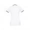 THC ROME WOMEN WH. Polo da donna in cotone bicolore - Bianco