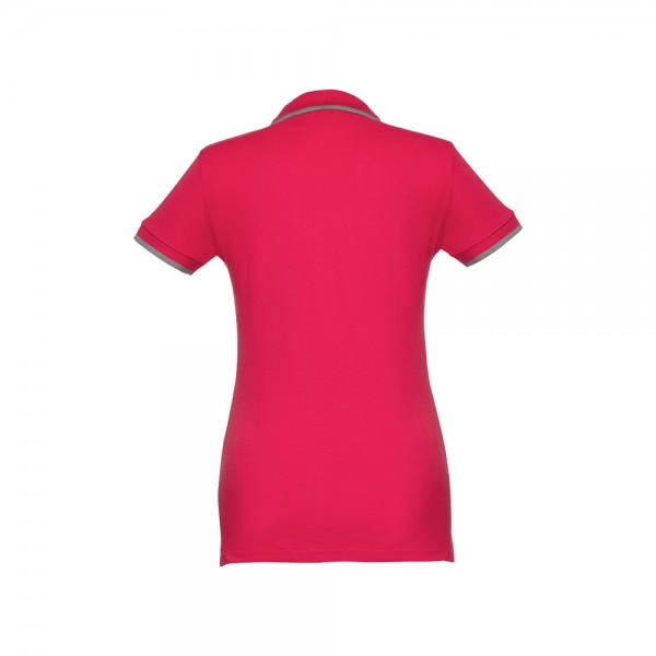 THC ROME WOMEN. Polo "slim fit" da donna - Rosso