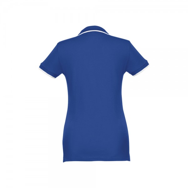 THC ROME WOMEN. Polo "slim fit" da donna - Blu reale