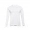 THC BERN WH. Polo da uomo in cotone a maniche lunghe - Bianco