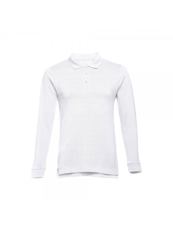 THC BERN WH 3XL. Polo a manica lunga da uomo - Bianco THC BERN WH 3XL. Polo a manica lunga da uomo - Bianco