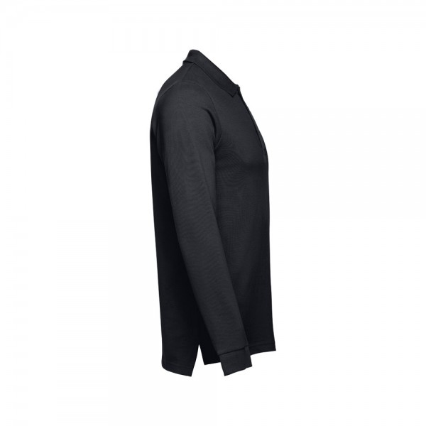THC BERN 3XL. Polo a manica lunga da uomo - Nero
