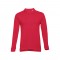 THC BERN 3XL. Polo a manica lunga da uomo - Rosso