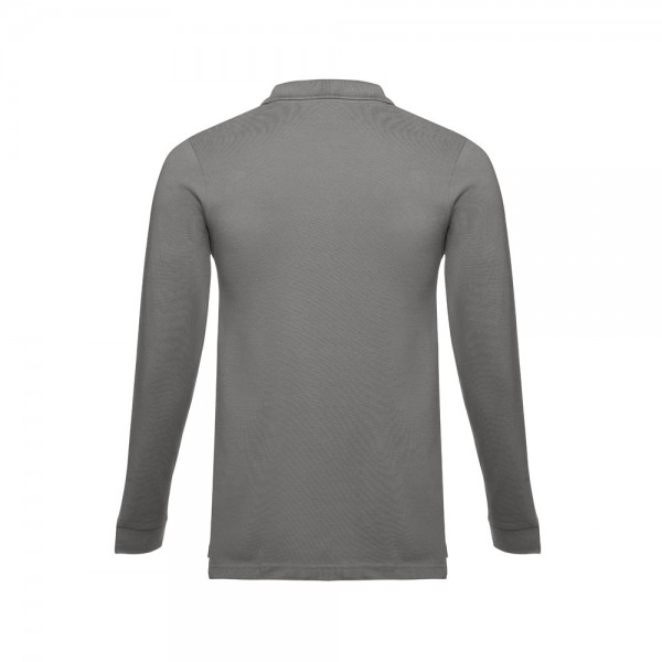 THC BERN 3XL. Polo a manica lunga da uomo - Grigio