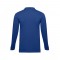 THC BERN 3XL. Polo a manica lunga da uomo - Blu reale