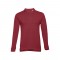 THC BERN 3XL. Polo a manica lunga da uomo - Bordeaux
