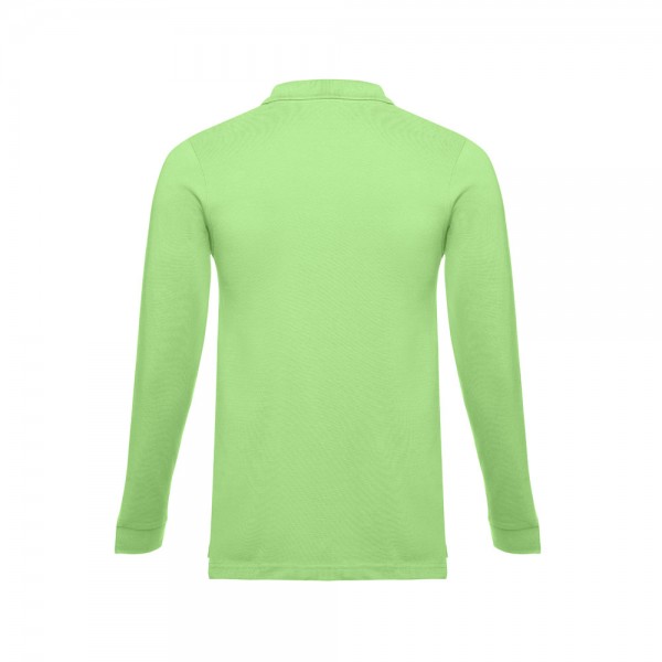 THC BERN 3XL. Polo a manica lunga da uomo - Verde chiaro