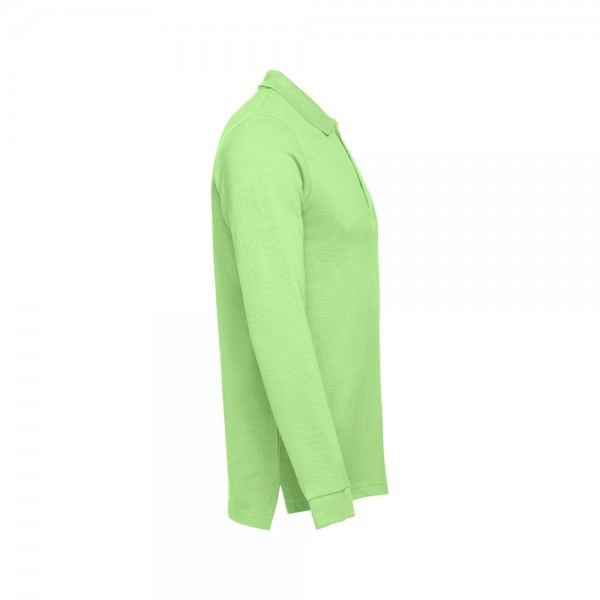 THC BERN 3XL. Polo a manica lunga da uomo - Verde chiaro