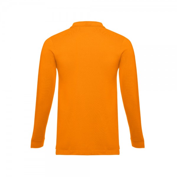 THC BERN 3XL. Polo a manica lunga da uomo - Arancione