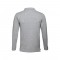 THC BERN 3XL. Polo a manica lunga da uomo - Grigio chiaro mélange