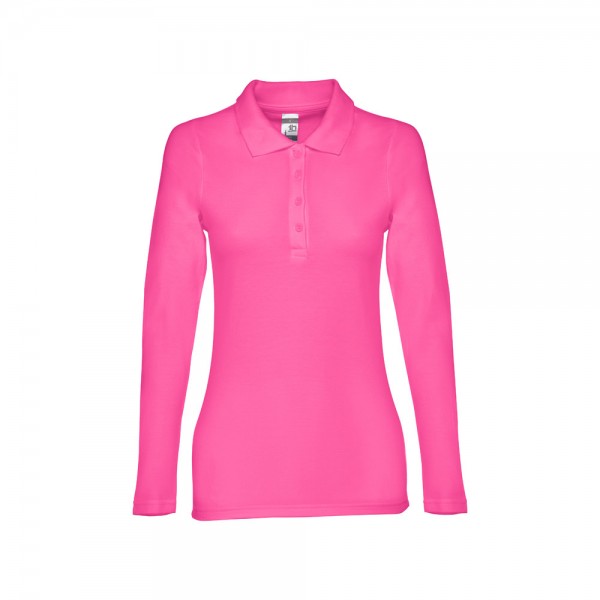 THC BERN WOMEN. Polo a manica lunga da donna - Rosa