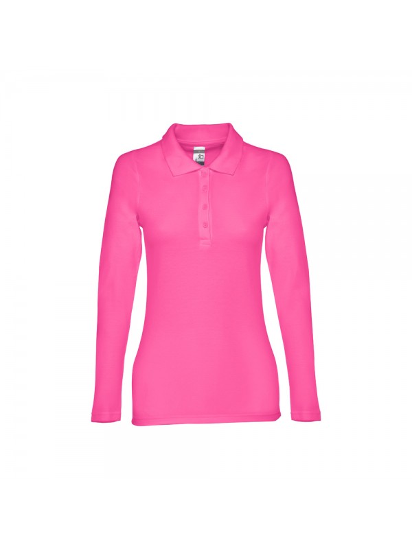 THC BERN WOMEN. Polo a manica lunga da donna - Rosa THC BERN WOMEN. Polo a manica lunga da donna - Rosa