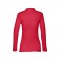 THC BERN WOMEN. Polo a manica lunga da donna - Rosso