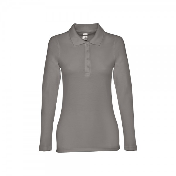 THC BERN WOMEN. Polo a manica lunga da donna - Grigio