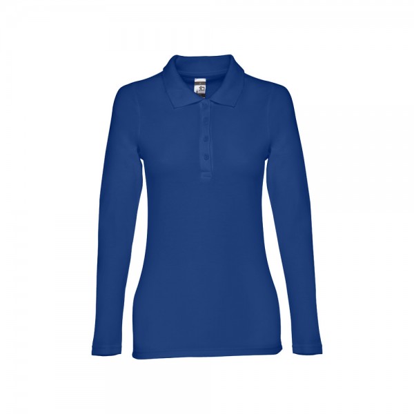 THC BERN WOMEN. Polo a manica lunga da donna - Blu reale