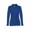 THC BERN WOMEN. Polo a manica lunga da donna - Blu reale
