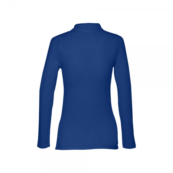 THC BERN WOMEN. Polo a manica lunga da donna - Blu reale