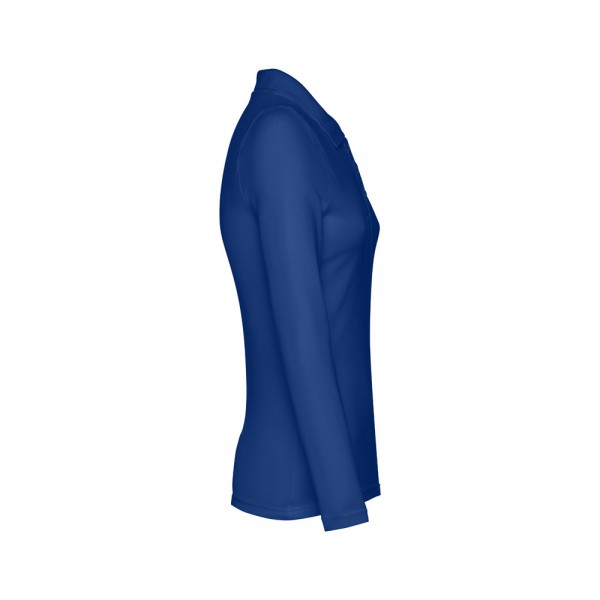 THC BERN WOMEN. Polo a manica lunga da donna - Blu reale