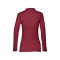 THC BERN WOMEN. Polo a manica lunga da donna - Bordeaux