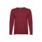THC MILAN. Pullover da uomo con scollo a V in cotone e poliammide - Bordeaux