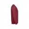 THC MILAN. Pullover da uomo con scollo a V in cotone e poliammide - Bordeaux