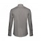 THC PARIS. Camicia da uomo in popeline a maniche lunghe - Grigio