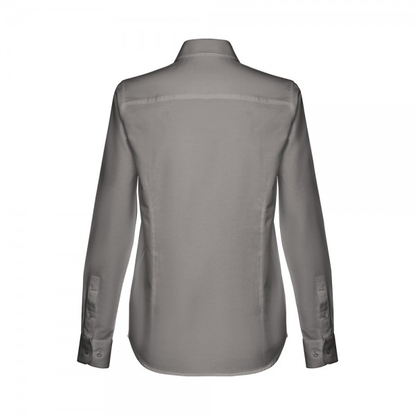 THC TOKYO WOMEN. Camicia oxford a maniche lunghe da donna - Grigio