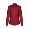 THC TOKYO WOMEN. Camicia oxford a maniche lunghe da donna - Bordeaux