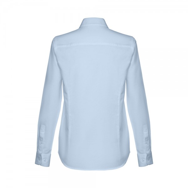 THC TOKYO WOMEN. Camicia oxford a maniche lunghe da donna - Azzurro