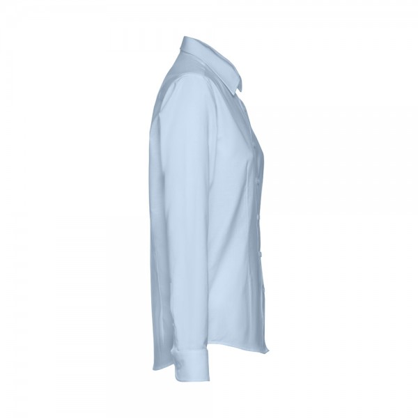 THC TOKYO WOMEN. Camicia oxford a maniche lunghe da donna - Azzurro