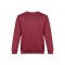 THC DELTA. Felpa (unisex) in cotone e poliestere - Bordeaux