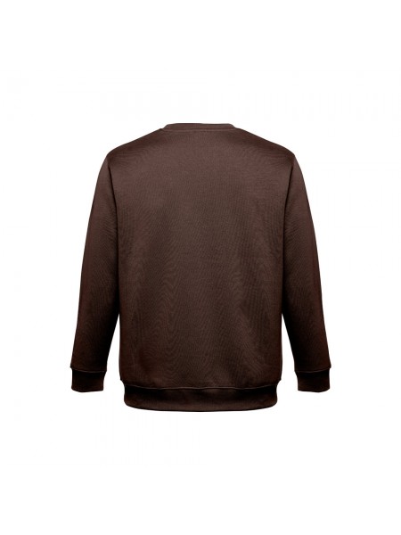 THC DELTA. Felpa (unisex) in cotone e poliestere - Marrone scuro THC DELTA. Felpa (unisex) in cotone e poliestere - Marrone scuro